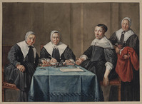 W 050
          <br/>
          De regentessen van het Leprozen-Proveniershuis van Haarem
          <br/>
          <em>Hendriks, Wybrand (1744-1831)</em>